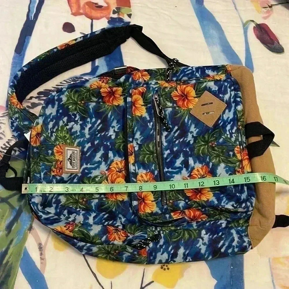 Steve Madden Tropical Print Backpack - Picture 12 of 16